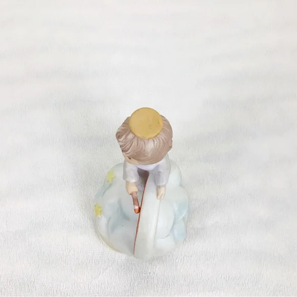 Vintage Zayre Corp Taiwan Hark The Harold Angels Sing Rotating Music Box Rainbow - Picture 5 of 11